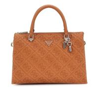 GUESS Sac à main brun clair pour femme - Adelasia Multi Comp Satchel Caramel 310262