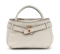GUESS Sac à main crème pour femme - Ella Logo Mini Satchel Stone Logo 348656