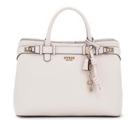 GUESS Sac à main crème pour femme - Gregoria Large Girlfriend Satchel Stone 326401
