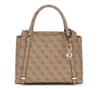 GUESS sac à main Eco Erica 2 Compartment Satchel Latte Logo