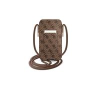 Guess Sac à main GUPHL4GDBR 6,7" marron/marron Hardcase 4G Stripe Housse de protection