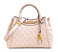 Guess Sac À Main Henkeltasche Emera Logo 4 G Satchel Blush Neuf