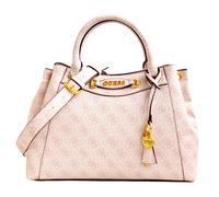 Guess Sac À Main Henkeltasche Emera Logo 4 G Satchel Blush Neuf