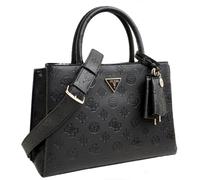 Guess Sac À Main Henkeltasche Jena Elite Luxe 4G Logo Noir Neuf