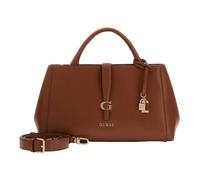 GUESS Sac à main marron pour femme - Carrie Girlfriend Satchel Cognac 330414