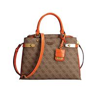 Sac a main Guess Ref 56683 LTO Orange 33.5*25.5*13 cm TU Marron