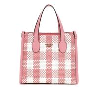 GUESS Sac à main rose blanc pour femme Silvana 2 Compartment Mini Tote Pink Multi XS 270414