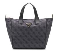 GUESS sac à main sac à épaule bandoulière Adrian Logo Tote Coal Logo gris foncé