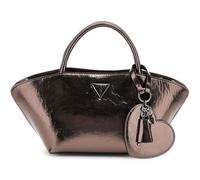 GUESS sac à main sac à épaule bandoulière Bolena Mini Satchel Bag Pewter anthracite