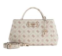 GUESS sac à main sac à épaule bandoulière Carrie Logo Girlfriend Satchel Vanilla Logo écru