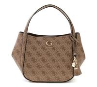 GUESS sac à main sac à épaule bandoulière Coleen Logo Satchel Latte Logo marron clair