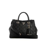 GUESS sac à main sac à épaule bandoulière Cresidia II Society Satchel Black Logo noir
