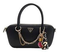 GUESS sac à main sac à épaule bandoulière Davina Satchel Black noir