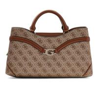 GUESS sac à main sac à épaule bandoulière Dea Girlfriend Satchel Latte Logo marron clair
