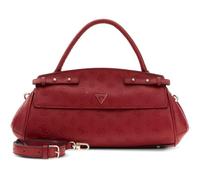 GUESS sac à main sac à épaule bandoulière Diana Top Handle Flap Dark Cherry Logo rouge