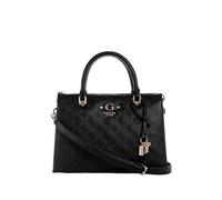 GUESS sac à main sac à épaule bandoulière Dita Multi Compartment Satchel Black Logo noir