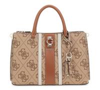 GUESS sac à main sac à épaule bandoulière Erenia Girlfriend Satchel Latte Logo marron clair