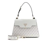 GUESS sac à main sac à épaule bandoulière G Wave II Top Handle Flap Stone Logo écru