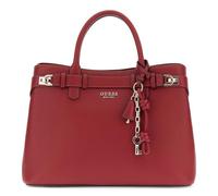 GUESS sac à main sac à épaule bandoulière Gregoria Large Girlfriend Satchel Red rouge foncé