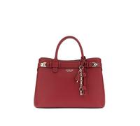 GUESS sac à main sac à épaule bandoulière Gregoria Large Girlfriend Satchel Red rouge foncé