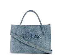 GUESS sac à main sac à épaule bandoulière Jodi Tote Denim bleu