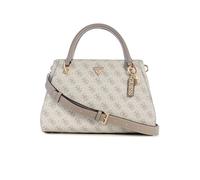 GUESS sac à main sac à épaule bandoulière Noelle II Luxury Satchel Dark Taupe Logo