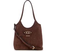 GUESS sac à main sac à épaule bandoulière Samantha Mini Tote Brown brun