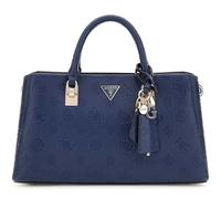 GUESS sac à main sac à épaule Tisha Girlfriend Satchel Midnight Logo bleu marine
