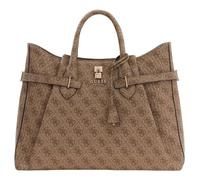 GUESS sac à main sac à épaule Yesba Girlfriend Satchel Bag Latte Logo brun