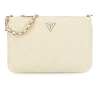 GUESS Sac à main plat en similicuir matelassé Stone beige BS26GU121 Petit