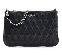 GUESS sac à main sac d’accessoires Maxine Quilted Flat Pouch Black noir