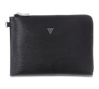 GUESS sac à poignet Milano Clutch Black noir