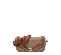 GUESS Sac bandoulière 'DEA FLAP SHOULDER BAG' marron châtaigne / noisette, Taille One Size