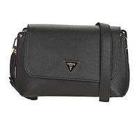 Sacs à main Guess Meridian Flap Crossbody pour Sacs T.U Noir