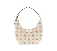 GUESS Sac bandoulière 'Neda' crème / marron, Taille One Size