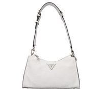 GUESS Cresidia Top Zip Shoulder Bag Cream White