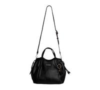 Guess - Sac cartable structuré avec breloque - Femme - Sacs - Noir - Taille: ONE Size