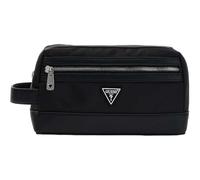 GUESS sac d’accessoires Berlin Small Necessaire Dark Black noir