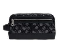 GUESS sac d’accessoires Berlin Small Necessaire Dark Black noir