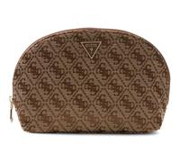 GUESS sac d’accessoires Dome Pouch Latte Logo