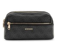 GUESS sac d’accessoires Double Zip Organizer Coal Logo