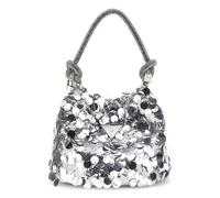 GUESS Sac de soirée argent pour femme - Holiday Shine Pochette Mini 304547