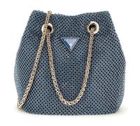 GUESS Sac de soirée bleu pour femme - Zalina Mini Pouch Slate 314997