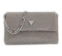 GUESS sac de soirée Zalina Mini Flap Clutch Silver