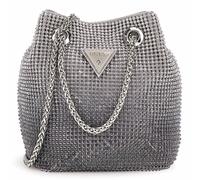 GUESS sac de soirée Zalina Mini Pouch Silver