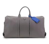 GUESS Sac de voyage gris pour homme - Pisa Double Zip Weekender Asphalt / Blue 300597