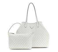 GUESS Sac de Voyage Sac à épaule G Wave II Travel 2 in 1 Trolley Tote Stone Logo écru