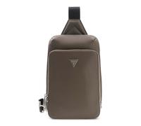 GUESS sac en bandoulière Milano Crossover Brown Shitake