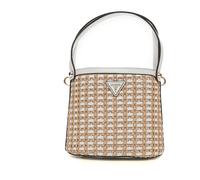 Guess - Sac en raphia avec poignée supérieure - Femme - Sacs - Beige - Taille: ONE Size
