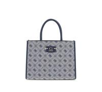 GUESS Sac fourre-tout Neda 2 Comp imprimé avec logo bleu marine